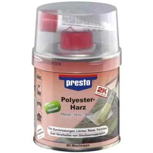 1kg PRESTO 600528 POLYESTERHARZ KUNSTHARZ GFK SPACHTELMASSE EPOXIDHARZ DUPLI  - Bild 1 von 6