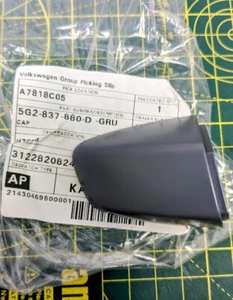 Genuine VW 5G2837880D Front Right Door Lock Cover Cap for MK7 Golf Leon Octavia - Picture 1 of 11