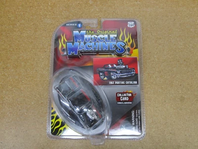 MUSCLE MACHINES 1962 Pontiac Catalina Pesky The Original 1/64 car diecast B2 rod - Image 1 of 4