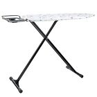 Amazon Basics Ironing Board with H-Shaped Iron Rest, Medium, 122x38 cm - Black