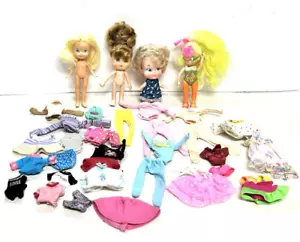 4 MUÑECAS DE COLECCIÓN HASBRO REMCO TONKA y 30 PIEZAS DE ROPA UNA VARIEDAD DE TAMAÑOS - Imagen 1 de 11