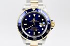 2002 Rolex Submariner 16613 Blue  Full Set & Immaculate Condition
