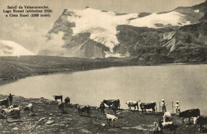 VALSAVARENCHE, Aosta - Dintorni - Lago Rosset - Pascolo - Ediz. E. Genta - #024 - Foto 1 di 2