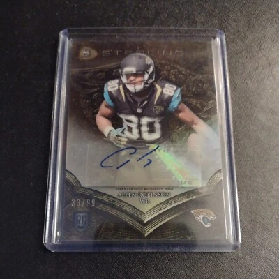 #33/99 Allen Robinson Rookie Auto 2014 Topps Bowman Sterling Autograph PSU - Image 1 of 4