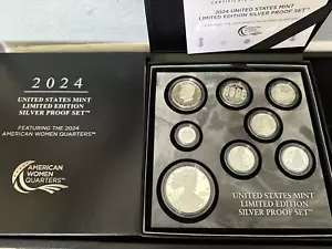 2024 US Mint Limited Edition Silver Proof Set American Eagle Collection - Foto 1 di 1