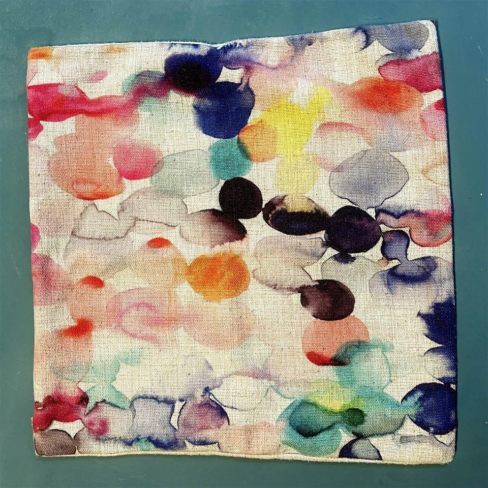 Funda de Cojín Colorida - Funda de Almohada Artista Abstracta Multicolor para Salón Foto 1 de 4