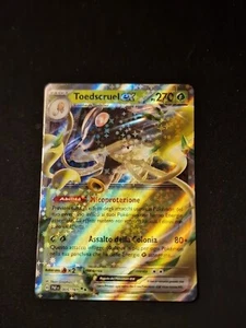 CARTA Pokemon TCG GCC Toedscurel ex PAF 005/091 ITA NM - Foto 1 di 2