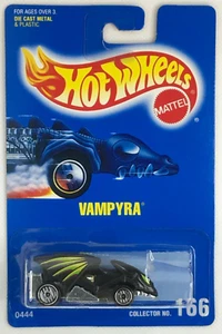 1992 Hot Wheels Blue Card Main line Vampyra UH Wheels #166 0444 - Picture 1 of 2
