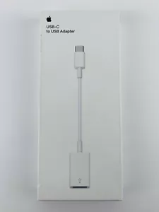 Véritable Apple MJ1M2AM/A - Adaptateur USB-C vers USB-A - Boîte ouverte - Photo 1/3