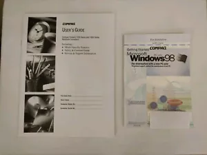 Compaq Presario 1200 Series User's Guide w/ Getting Started Windows 98 Manual - Picture 1 of 3