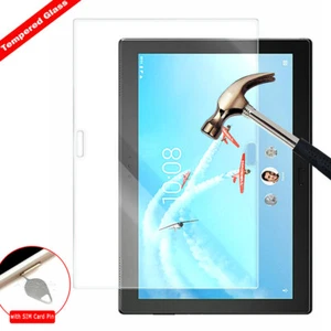 Tempered Glass Screen Protector For Lenovo Moto Tab /Tab 4 10 Plus Tablet 10.1" - Picture 1 of 3