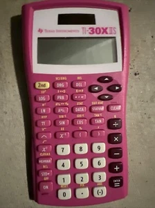 Texas Instruments TI-30X IIS 2 - Line Scientific Calculator (Hot Pink) Tested - Picture 1 of 4
