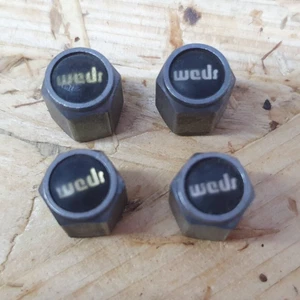 Tappi valvole a cupola Weds Kranze / Wedssport - JDM 3 pezzi divisi - Foto 1 di 2