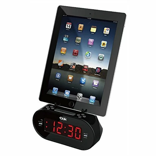 DOK Alarm Clock with Smartphone Universal Charger Charging Dock CR08 - Image 1 of 1