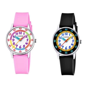 Calypso Kinder Armbanduhr bunt analog Kinderuhr Quarz Uhr wasserdicht Lernuhr - Bild 1 von 3
