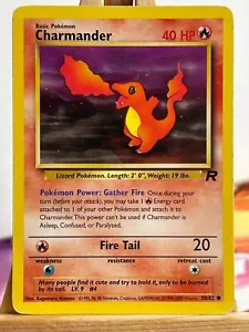 Glumanda 50/82 Team Rocket Englisch VG Pokemon - Bild 1 von 1