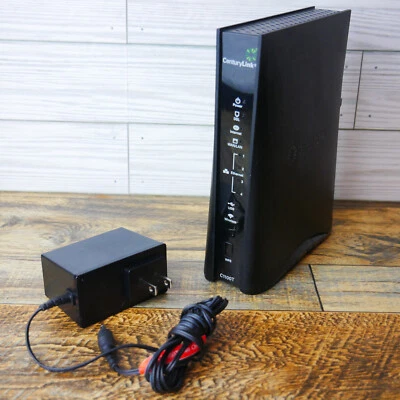 Centurylink Technicolor C1100T Modem  w/802.11n WiFi Wireless Router w Adapter - Image 1 of 4
