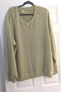 MOD O DOC hellgrünes Distress Sweatshirt Langarm Gr. XL - Bild 1 von 13
