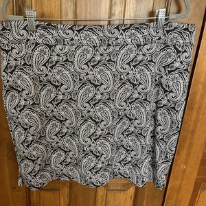 Greg Norman Skort Black and White Size XL (0329) - Picture 1 of 11