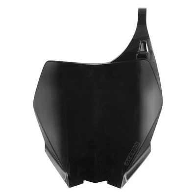 Placa de matrícula delantera Acerbis negra para Yamaha YZ250F 2006-2009 Foto 1 de 2