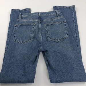 Reformation Jeans Palermo Destroyed Slim Straight 24 (Fits 24W 30L) High Rise - Picture 1 of 12