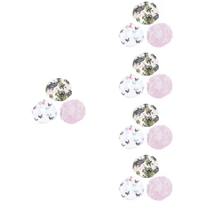  5 Count Duschkappe Duschhaube Wiederverwendbar Badekappen Bademütze - Bild 1 von 4