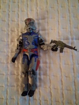 Figura de acción Hasbro GI Joe Cobra Commander Battle Armor 2001 con pistola  Foto 1 de 3