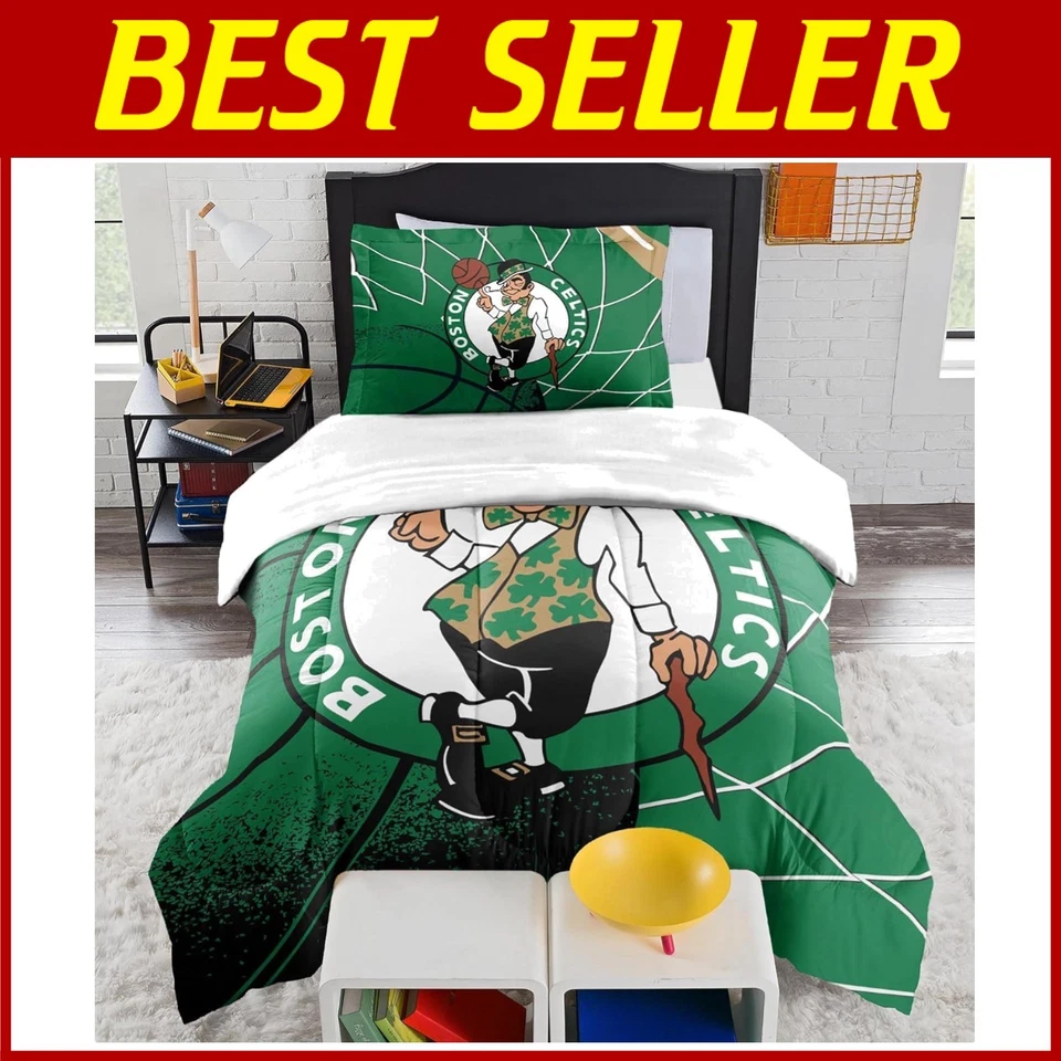 Juego de edredón NBA Boston Celtics - Ropa de cama doble XL Foto 1 de 4