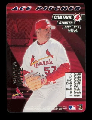 MLB Showdown Unlimited 2001 #NNO Darryl Kile Ace Pitcher St. Louis Cardinals Foto 1 de 2