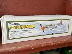 Avión Warbird Tower Hobbies P-51D Mustang RC de colección - Versión RxR Nuevo - Imagen 1 de 5