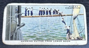 Wills Cigarette Card - Life In The Royal Navy, 1939 - No. 10, Manning Cutter - Picture 1 of 2