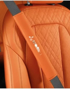 Fit For Mitsubishi 2pcs Car Seat Belt Cover Shoulder Cushion Pad Accessories - Picture 1 of 16