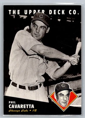 Phil Cavarretta 1994 Upper Deck All-Time Heroes Chicago Cubs #46 - Image 1 of 2