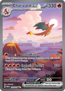 Charizard ex - 199/165 - Pokemon 151 Special Illustration Rare Card NM - Picture 1 of 1