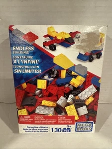Mega Construx  Daring Box of Blocks  130 Pieces  Endless Building   - Picture 1 of 5