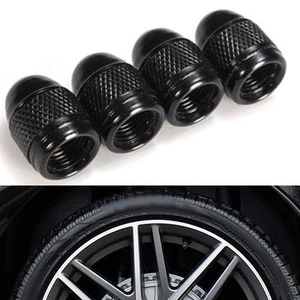 4*Aluminum Car Wheel Tyre Tire Valve Stems Air Dust Cover Screw Car Accessories - Picture 1 of 11