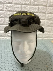Junior Zookeeper Hat Youth 54cm Small National Parks Safari Hunting Bucket Cap - Picture 1 of 12