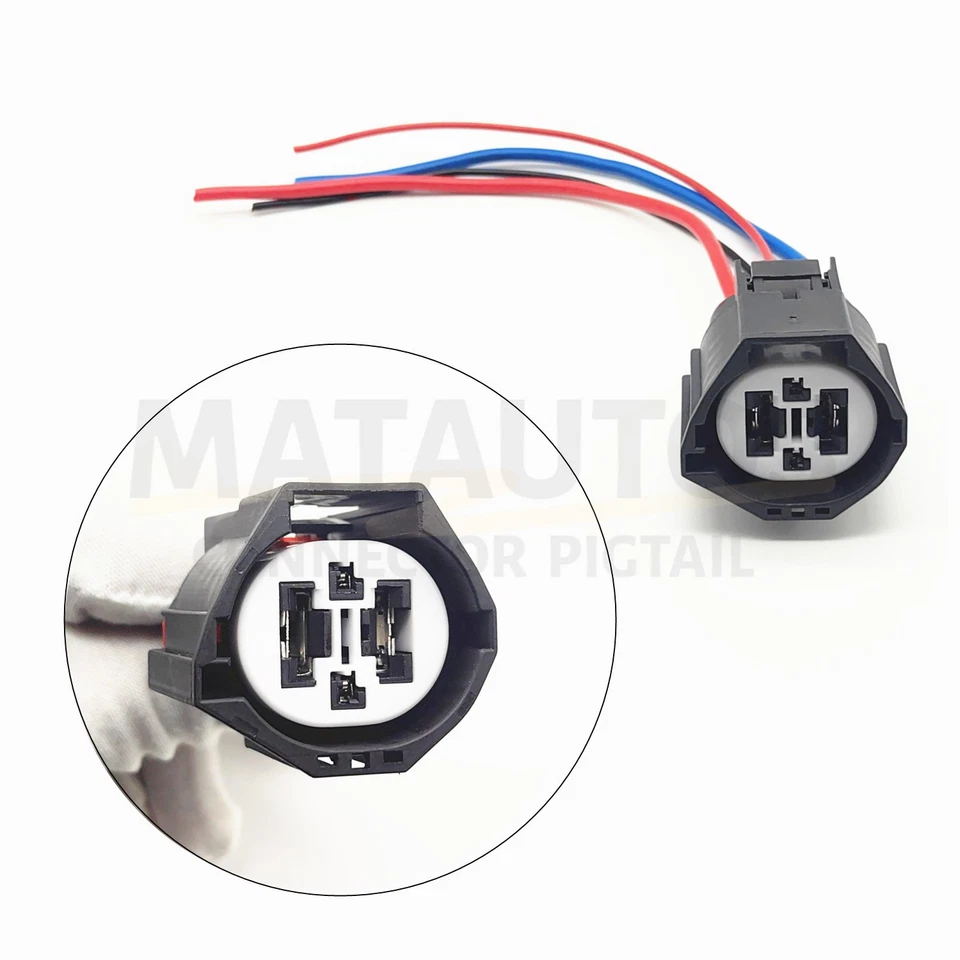 4 Wire Radiator Cooling Fan Connector Repair For Chevrolet Bolt EV 2018-2020 - Imagem 1 de 4