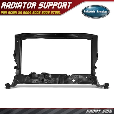 Conjunto de soporte de radiador delantero de acero para Scion xA 2004 2005 2006 hatchback Foto 1 de 4
