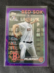 2024 Topps Serie 1 - Chris Murphy #73 Holofoil púrpura/799 (RC) - Imagen 1 de 2