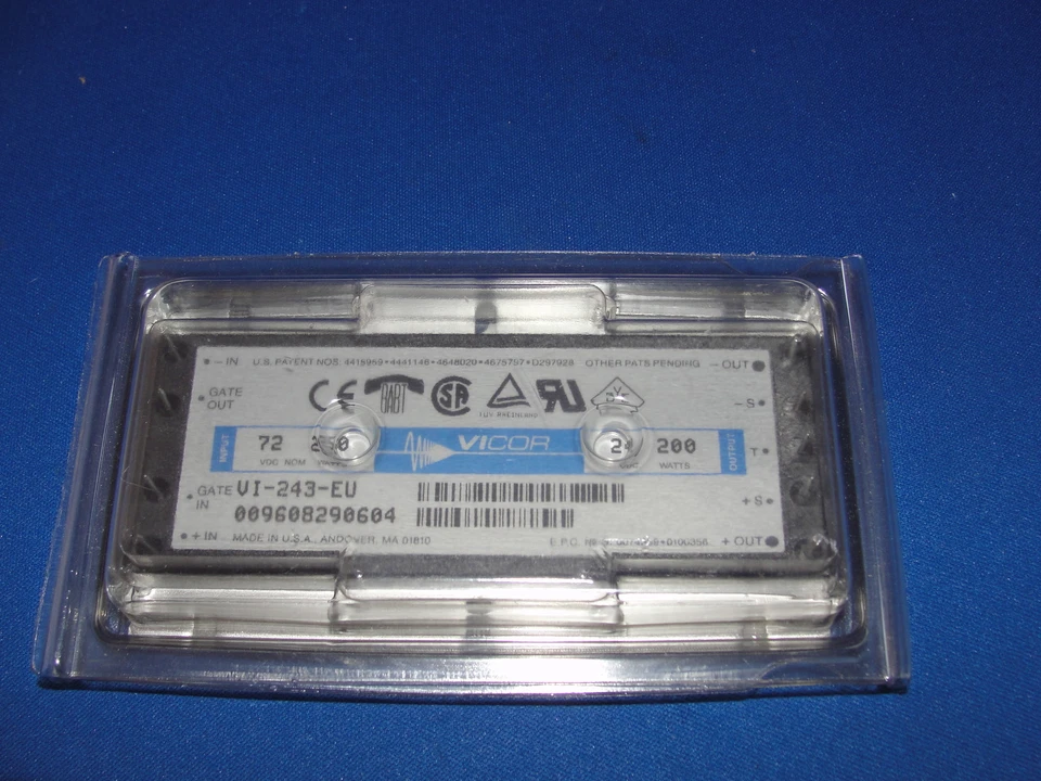 Vicor VI-243-EU Converter Module 24V 200W New - Image 1 of 1