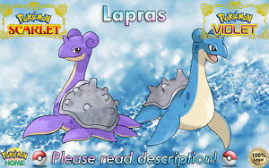  Glänzend/nicht glänzend Lapras 6IV  Pokémon Scharlachrot/violett ( legal)