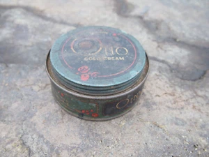 Vintage Otto Rose Cold Cream Face Powder Advertising Tin - Picture 1 of 9