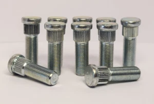 10 pernos de rueda de repuesto M14 x 1,5, spline de 14,6 mm, hilo de 33 mm - Imagen 1 de 2