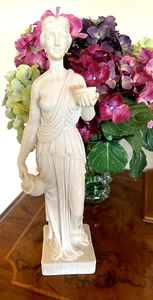 Vintage Classical Statue / Figurine - Ancient Greek Goddess HEBE 43cm VGC - Picture 1 of 5