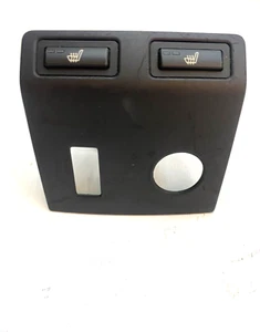 BMW X3 2007 2008 2009 2010 asiento trasero interruptor de control de calor panel de ajuste negro OEM - Imagen 1 de 6
