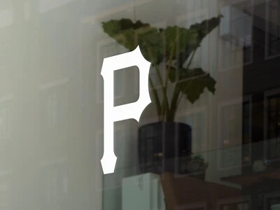 Adesivo decalque Pittsburgh Pirates P Pomona logotipo vinil cortado - Imagem 1 de 4