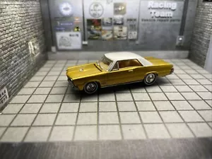 Loose Hot Wheels Ultra Hots 1965 Pontiac GTO met. gold/white WLRR's - Picture 1 of 2