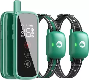 Bousnic Hunde Schockhalsband - 3300Ft Hundetraining Halsband mit Fernbedienung für 5-120lbs - Bild 1 von 6