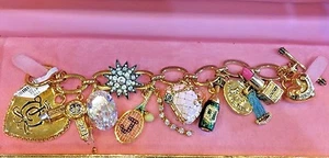 VERY RARE JUICY COUTURE  LIMITED EDITION PREFIXED CHARM BRACELET VHTF - Picture 1 of 7